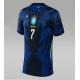 Billige Fotballdrakt Brasil Vinicius Junior #7 Replika Bortedrakt Dame VM 2026 Kortermet Billige Fotballdrakt Brasil Vinicius Junior #7 Replika Bortedrakt Dame VM 2026 Kortermet